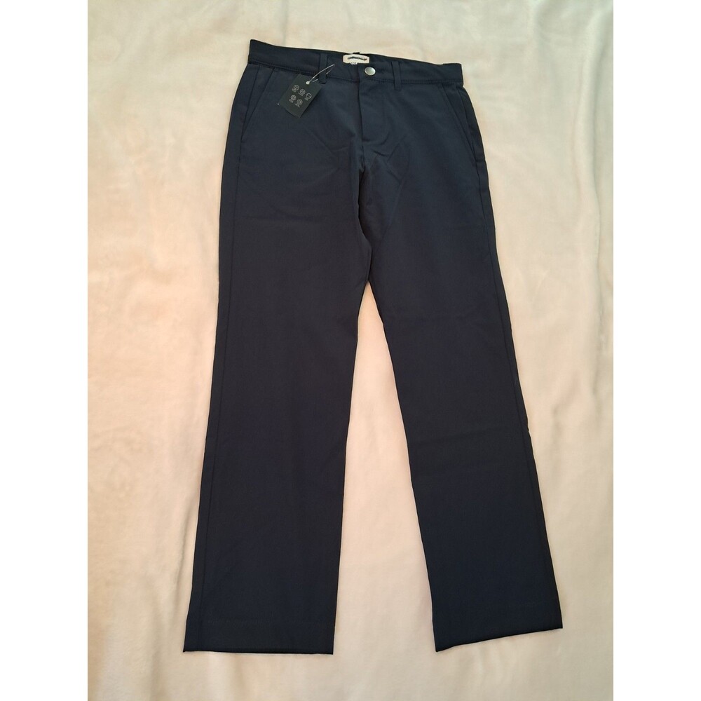 Crewcuts Size 7 Boys Slim Fit Tech Chino Pants Navy Blue CB985 J.Crew NWT